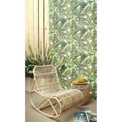 Pomax Canapes | Kim - Berceuse - Rotin - L 62 X W 90 X H 80 Cm - Naturel