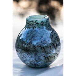 Pomax Vases | Siobham - Vase - Verre - Dia 22 X H 19 Cm - Mix De Couleurs