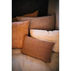 Pomax Coussins | Dimaro - Coussin - Lin / Coton - L 50 X W 50 Cm - Sable