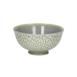 Pomax Vaisselle | Aritmo - Bol A Cereales - Porcelaine - Dia 12 X H 6 Cm - Gris Bleu