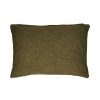 Pomax Coussins | Dimaro - Coussin - Coton / Polyester Recycle - L 60 X W 40 Cm - Vert Fonce