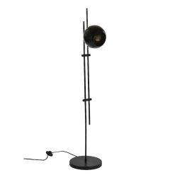 Pomax Lampadaires | Depot - Lampadaire - Metal - Dia 18 X H 147 Cm - Noir