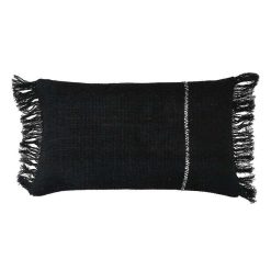 Pomax Coussins | Fuse - Coussin - Coton - L 50 X W 30 Cm - Noir