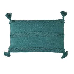 Pomax Coussins | Nikita - Coussin - Coton - L 50 X W 30 Cm - Vert Foret