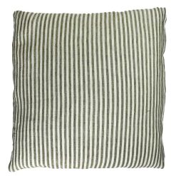 Pomax Coussins | Saint-Tropez - Coussin - Lin / Coton - L 60 X W 60 Cm - Vert