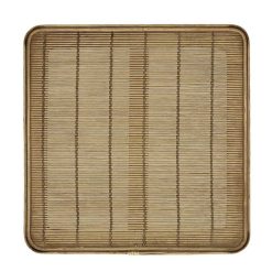 Pomax Concepts Modulaires | Shadow - Plateau M - Bambou / Bois - L 40 X W 40 X H 2 Cm - Naturel