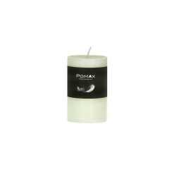 Pomax Bougies | Candle - Bougie - Cire De Paraffine - Dia 5 X H 8 Cm - Ivoire