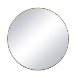 Pomax Concepts Modulaires | Flex - Plateau M - Miroir - Metal - Dia 55 X H 2 Cm - Miroir