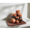 Pomax Bougies | Candle - Bougie - Cire De Paraffine - Dia 7 X H 10 Cm - Rouille