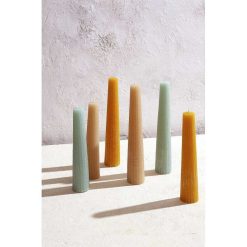 Pomax Bougies | Candle - Bougie - Cire De Paraffine - Dia 4,2 X H 25 Cm - Soleil