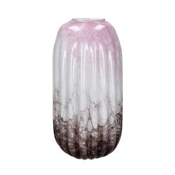 Pomax Vases | Sourio - Vase - Verre - Dia 19,5 X H 39 Cm - Mix De Couleurs