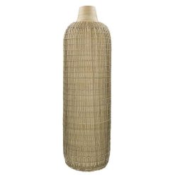 Pomax Vases | Zarastro - Vase - Bambou / Jonc De Mer - Dia 20 X H 70 Cm - Naturel