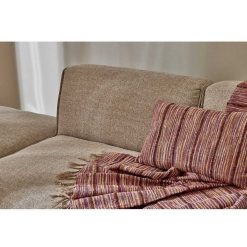 Pomax Coussins | Nataraj - Coussin - Lin / Viscose - L 50 X W 30 Cm - Prume