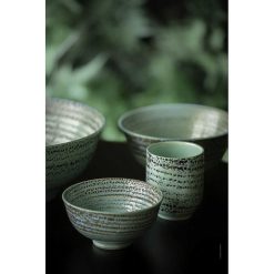 Pomax Vaisselle | Kusama - Bol A Soupe - Porcelaine - Dia 15 X H 7 Cm - Aqua