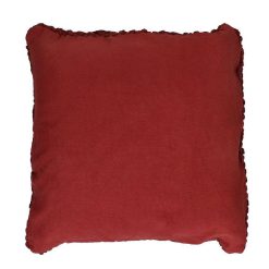 Pomax Coussins | Croisette - Coussin - Coton - L 45 X W 45 Cm - Rouille