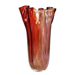 Pomax Vases | Oona - Vase - Verre - Dia 21,5 X H 37,5 Cm - Mix De Couleurs