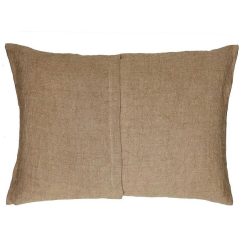 Pomax Coussins | Basics - Coussin - Lin - L 70 X W 50 Cm - Ocre