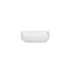 Pomax Vaisselle | Porcelino Square - Bol - Porcelaine - L 8,5 X W 4,5 X H 2,5 Cm - Blanc