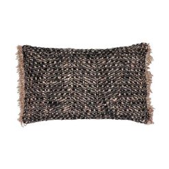 Pomax Coussins | Theresa - Coussin - Coton - L 50 X W 30 Cm - Brun