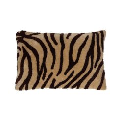 Pomax Coussins | Wildlife - Coussin - Coton / Lin - L 50 X W 30 Cm - Brun Fonce