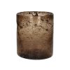 Pomax Photophores / T-Lights | Suchong - Photophore - Verre - Dia 19,5 X H 21,5 Cm - Bronze