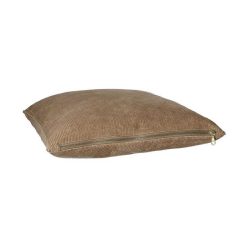 Pomax Coussins | Manchester - Coussin - Velours - L 45 X W 45 Cm - Beige