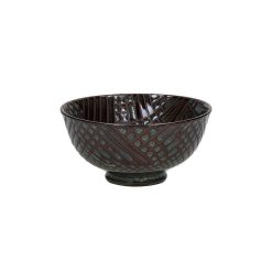 Pomax Vaisselle | Estro - Bol A Cereales - Porcelaine - Dia 12 X H 6 Cm - Bronze