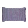 Pomax Coussins | Evora - Coussin - Coton Recycle - L 50 X W 30 Cm - Lavande