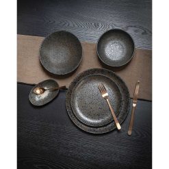 Pomax Couverts | Osawa - Set 16 Couverts 18/10 - Acier Inoxidable - Cuivre