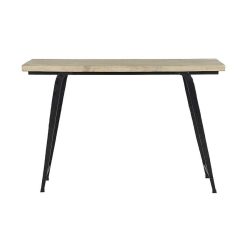 Pomax Consoles | Ohio - Meuble Console - Bois De Mangier / Metal - L 120 X W 35 X H 80 Cm - Naturel