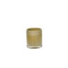 Pomax Photophores / T-Lights | Firenze - Photophore - Verre - Dia 8,5 X H 10 Cm - Beige