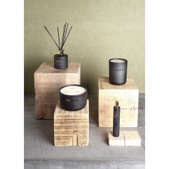 Pomax Objets De Decoration | Bloxx - Bloc - Bois De Mangier - L 20 X W 20 X H 20 Cm