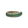 Pomax Accessoires | Swirl - Set/4 Dessous De Verre - Jute - Dia 11 Cm - Aqua