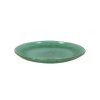 Pomax Vaisselle | Treille - Assiette A Dessert - Gres - Dia 21 X H 2,5 Cm - Vert