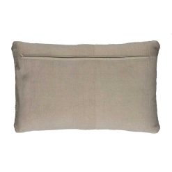 Pomax Coussins | Evora - Coussin - Coton Recycle - L 50 X W 30 Cm - Amande