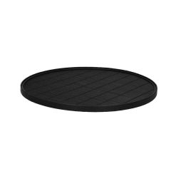 Pomax Concepts Modulaires | Shadow - Plateau S - Bambou / Bois - Dia 45 X H 2 Cm - Noir