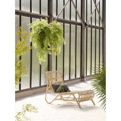 Pomax Plantes | Fern - Fougere Artificielle - Synthetique / Metal - H 90 Cm - Vert