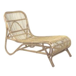 Pomax Canapes | Kim - Chaise-Longue - Rotin - L 66 X W 118 X H 77 Cm - Naturel