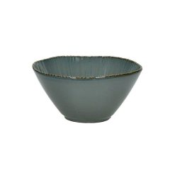 Pomax Vaisselle | Mysa - Bol A Soupe - Porcelaine - Dia 15,8 X H 7,7 Cm - Gris Bleu